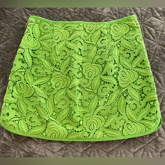 Juicy Couture Green Mini Skirt Y2K crochet - Picture 3 of 8
